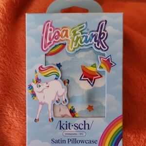 Lisa Frank Markie Unicorn Satin Pillowcase